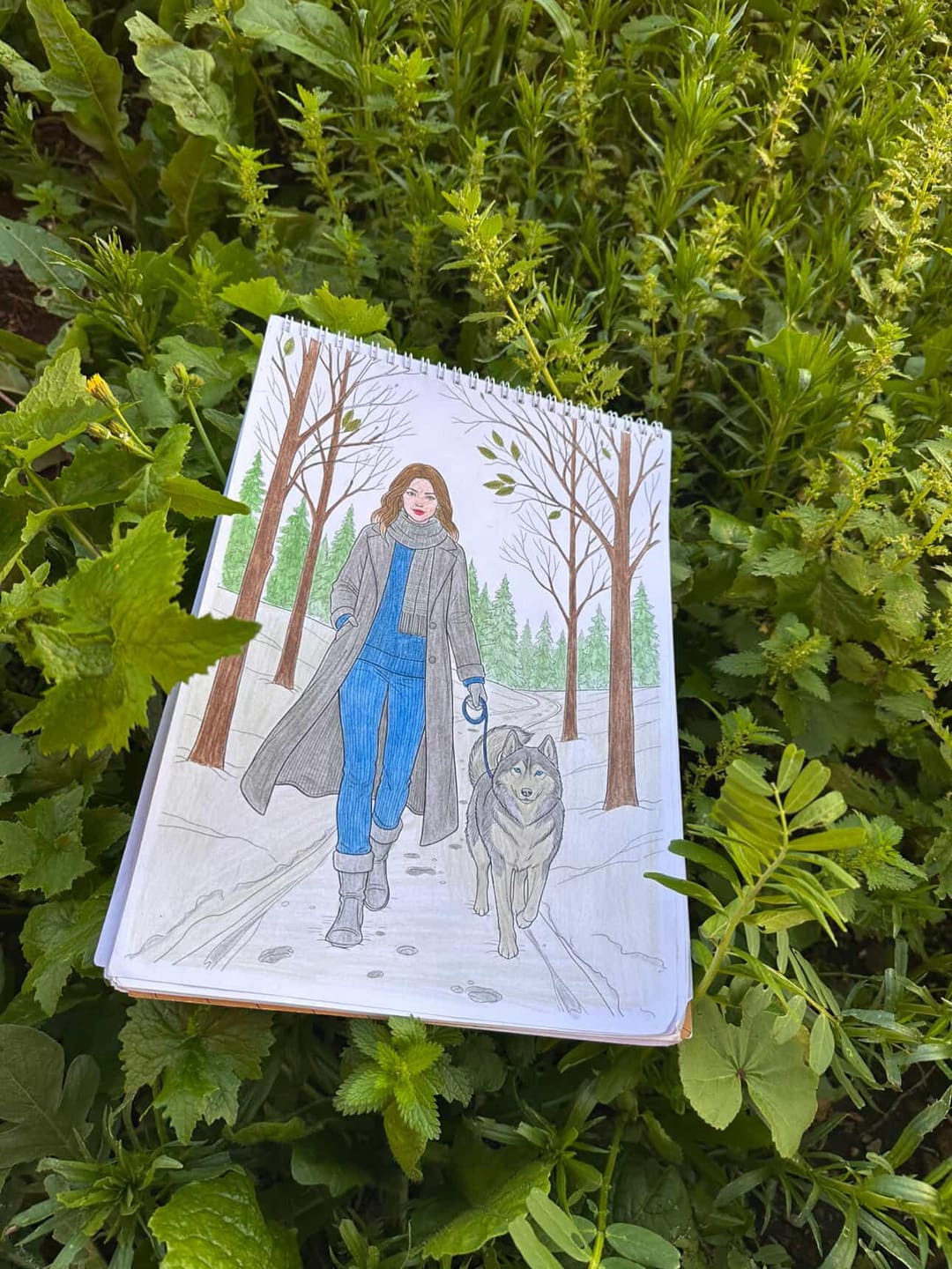Customer photo review of كتب التلوين للكبار - عرض خاص %-55