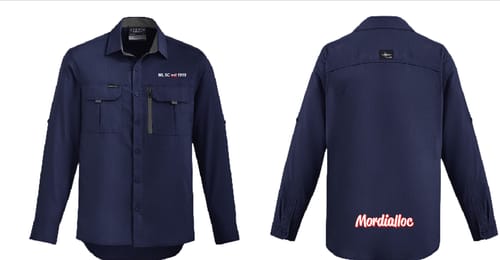 Customer photo review of Syzmik Men's Outdoor L/S Shirt