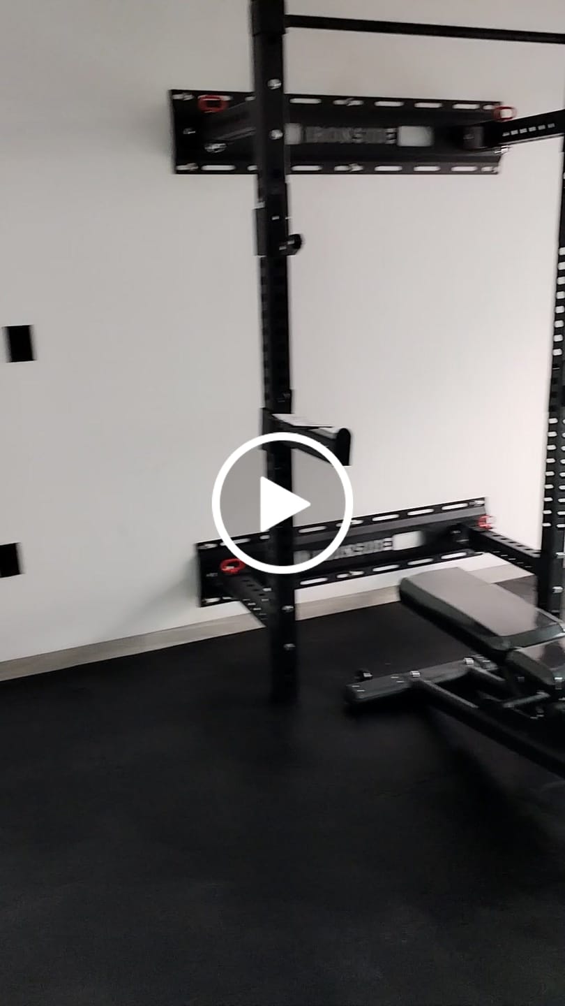 Customer video review of Rack Plegable de Pared Wall Mount IRONSIDE
