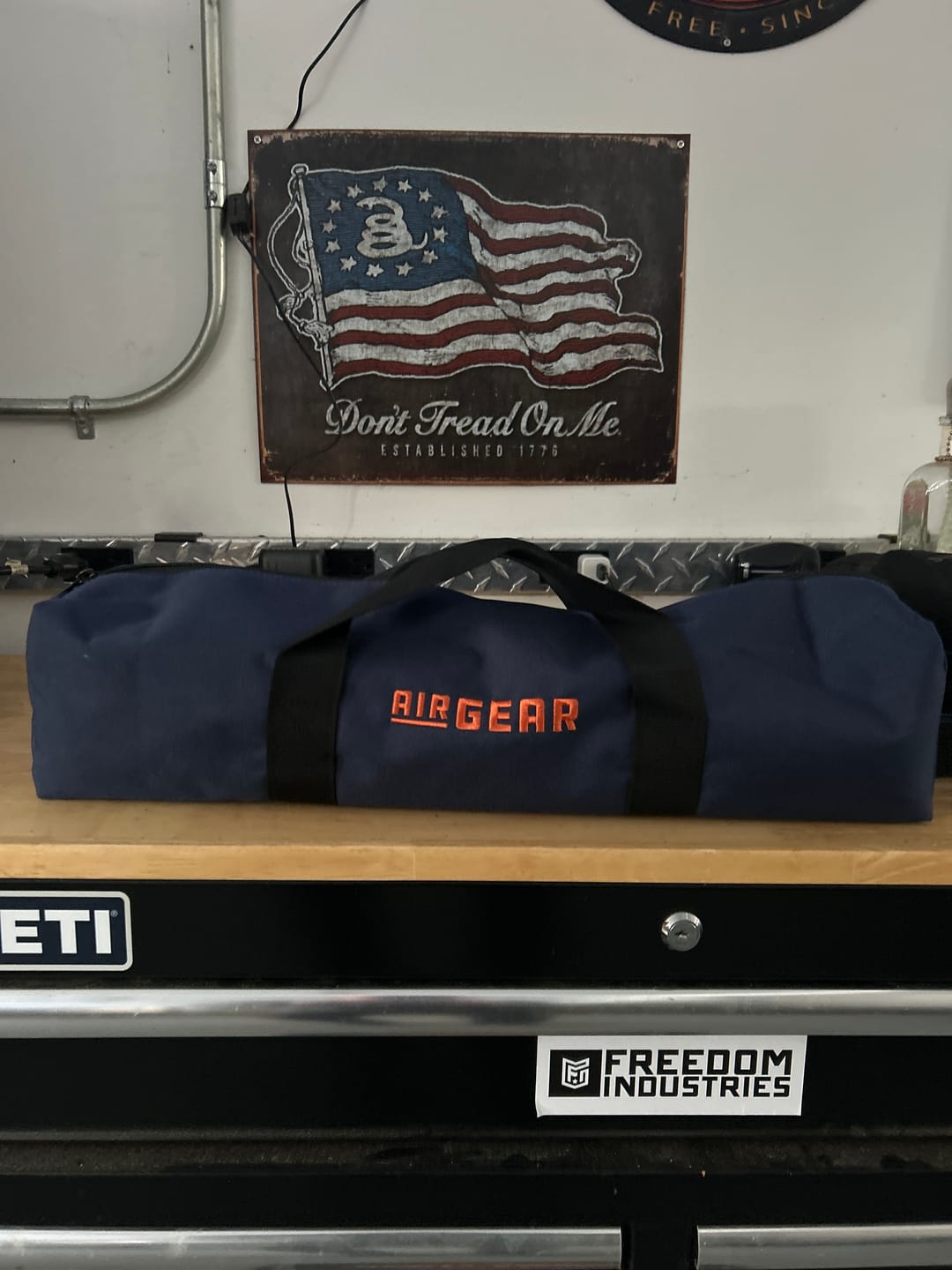 Customer photo review of AIR GEAR Tire Changing Kit