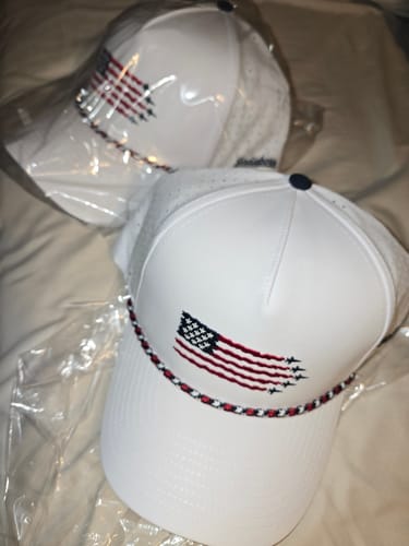 Customer photo review of USA Hat White