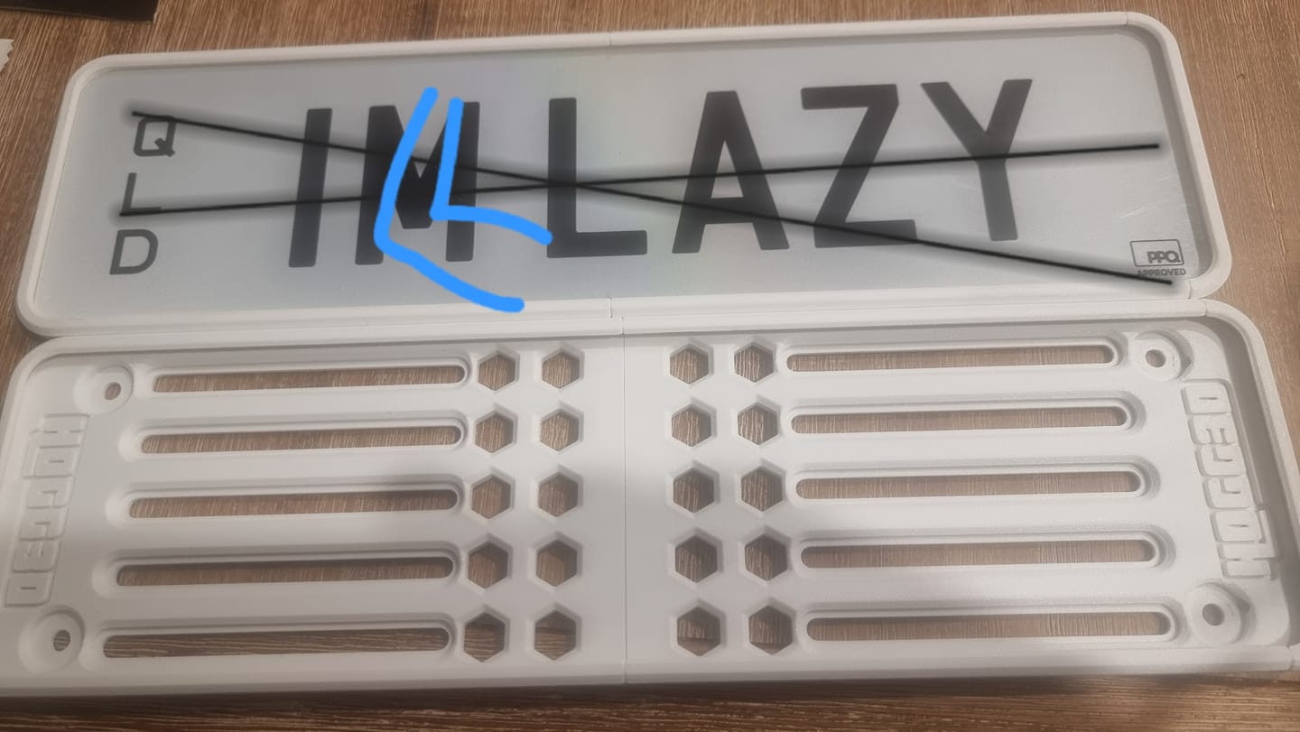 Customer photo review of PPQ Flexi Plate Brackets