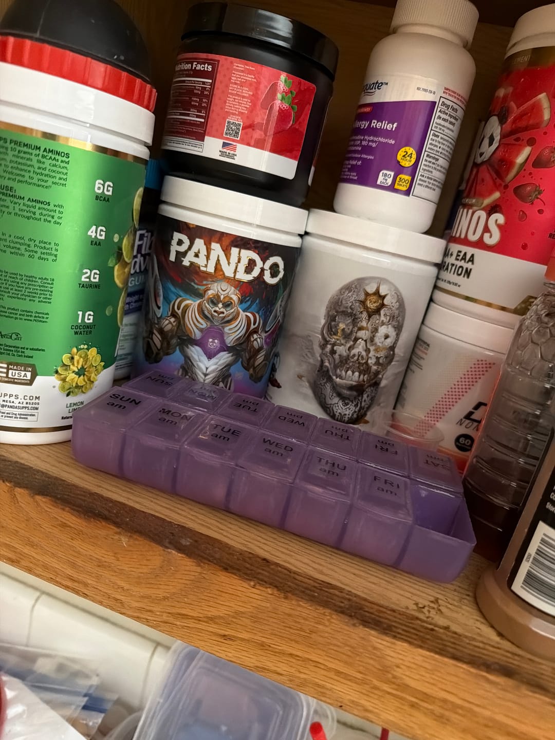 Customer photo review of AMINOS | BCAA + EAA + HYDRATION + ELECTROLYTES