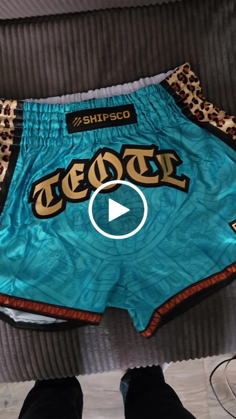 Customer video review of Roberto Armas Teotl Fight Shorts