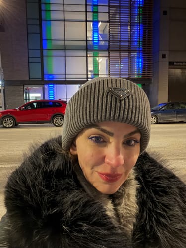 Customer photo review of PRD Knit Beanie
