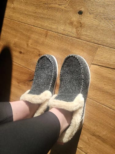 Customer photo review of OrthoComfy - ergonomischer schmerzlindernder Komfortschuh - Plüschgefüttert