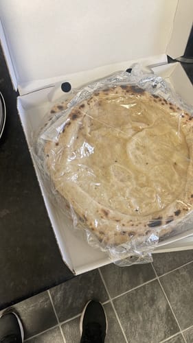 Customer photo review of Sourdough Pizza Bases