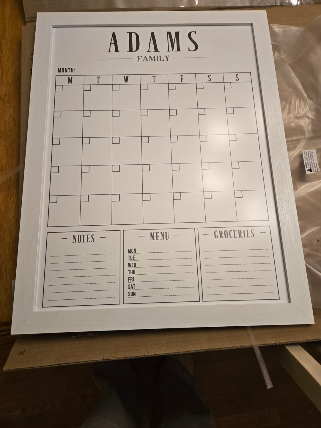 Customer photo review of Make Board Magnetic+10 magnets