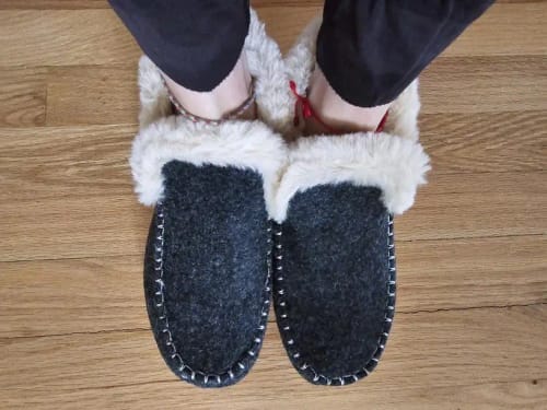 Customer photo review of OrthoComfy - ergonomischer schmerzlindernder Komfortschuh - Plüschgefüttert