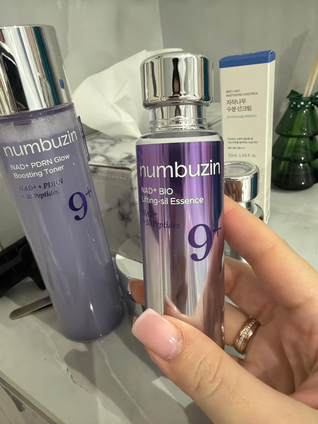 Customer photo review of Sejas liftinga esence Numbuzin No.9 NAD+ Bio Lifting Essence