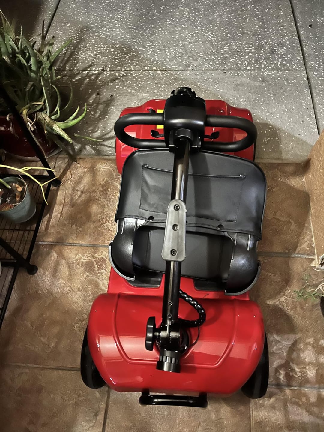 Customer photo review of Flycity 20 Miles Range 4-Wheel Electric Scooter With 330lb Capacity