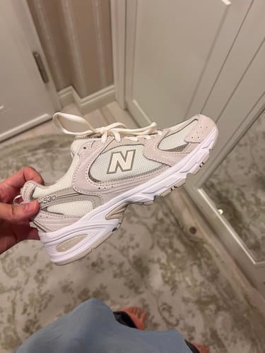 Customer photo review of New Balance 530 Moonbeam With Sea Salt Black MR530SH - Hemen Kargoda