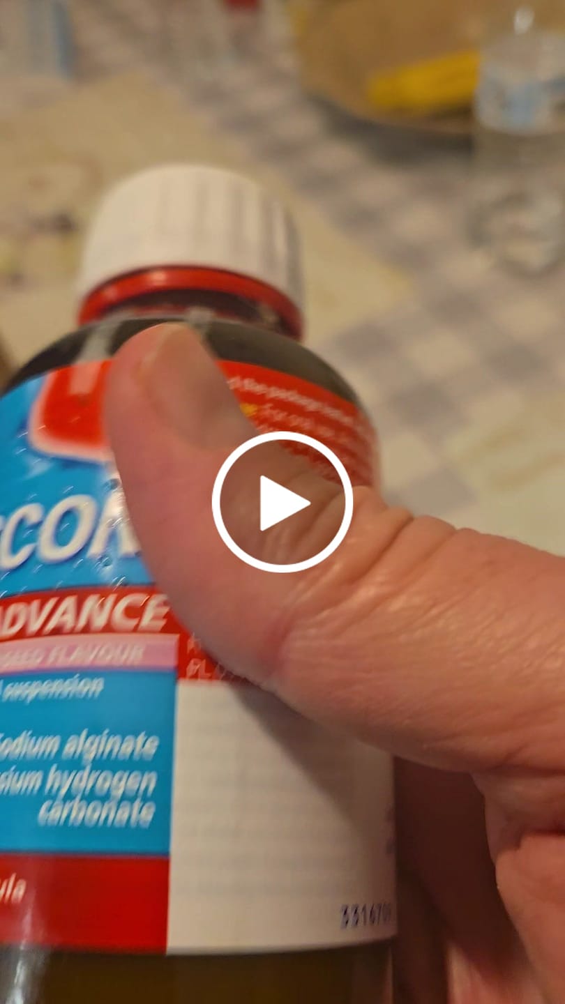 Customer video review of Gaviscon Advance Aniseed Flavour Oral Suspension, 250ml Twin Pack