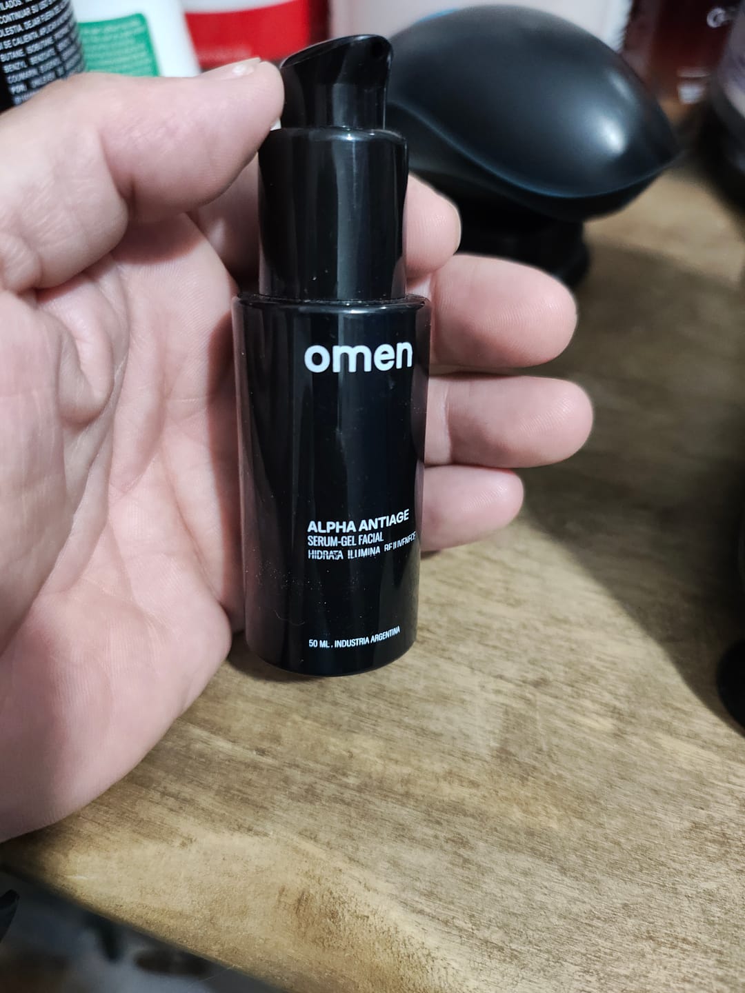 Customer photo review of OMEN Serum anti-edad para Hombre