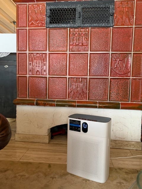 Customer photo review of Smart Luftreiniger V1 Pro – Leistungsstarke HEPA-Filterung mit PM2.5-Sensor, App- und Sprachsteuerung für saubere Raumluft