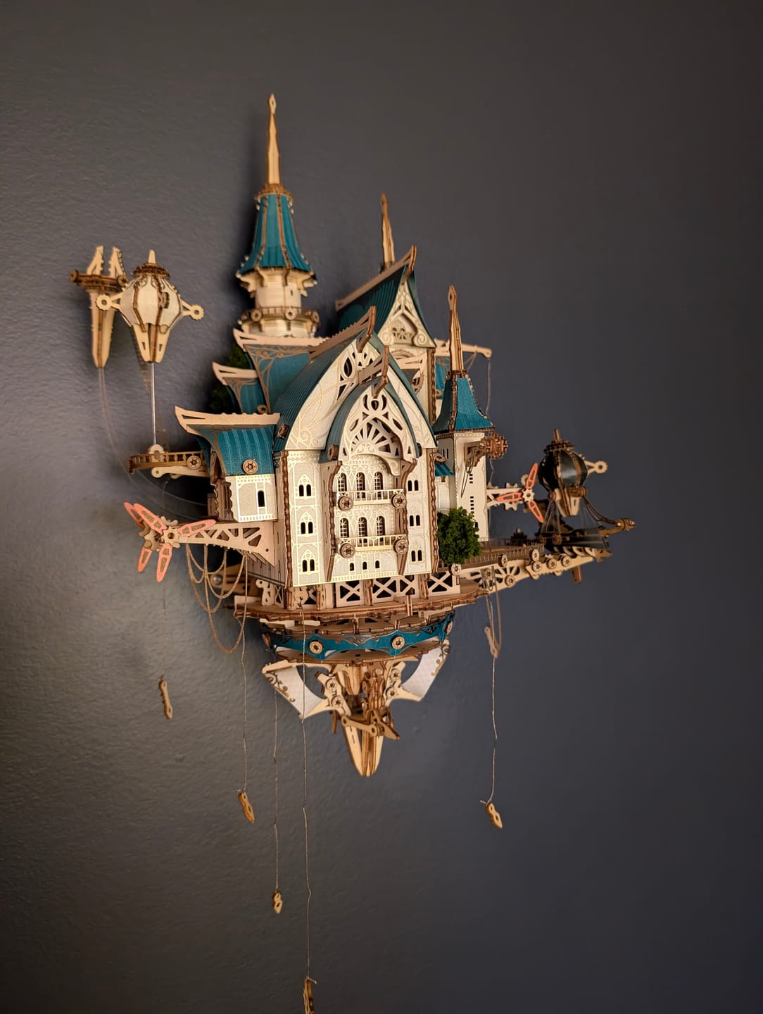 Customer photo review of Rokrgeek Fantasy Steam Castle 3D Wooden Puzzle