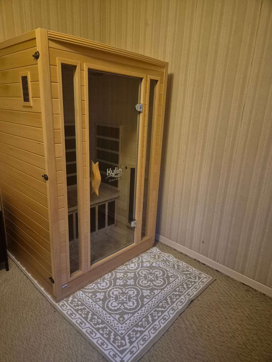 Customer photo review of Kylin Full Spectrum Low EMF Carbon Far Infrared Sauna 2 people - K8200 FS