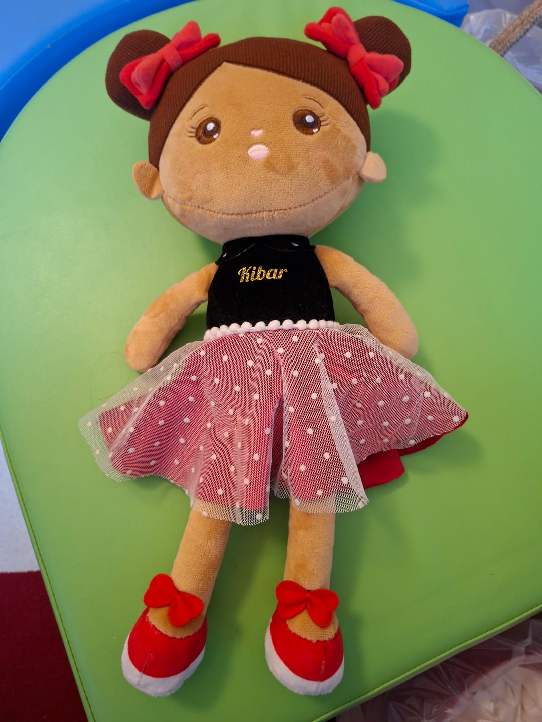 Customer photo review of personalisierte Puppen und personalisierte Rucksäcke【Kaufen Sie 2 und erhalten Sie 15 % Rabatt】