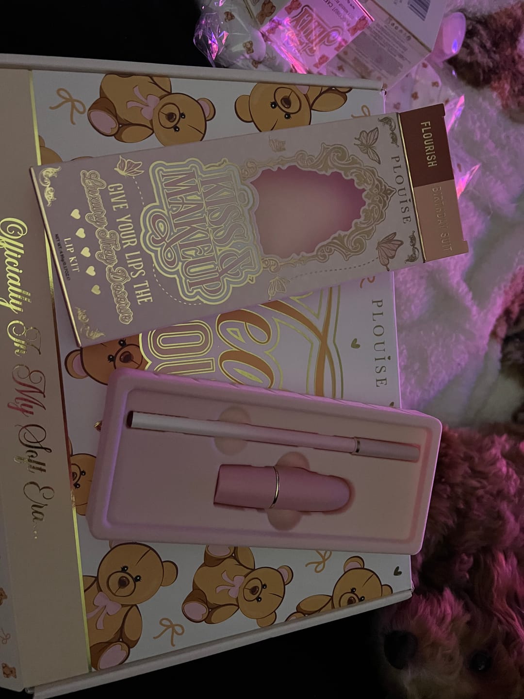 Reseña de la foto del cliente del kit de lápiz labial y delineador de labios Kiss and Makeup de P. Louise