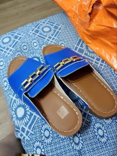 Customer photo review of Florana - ergonomische & rutschfeste Schmerzlinderungs-Sandalen