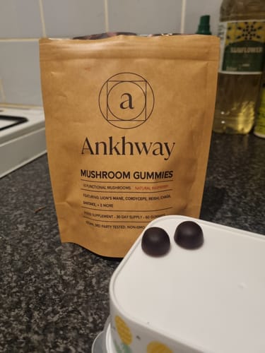 Customer photo review of 2-Month Mushroom Gummies