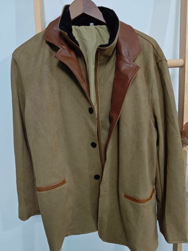 Customer photo review of Clooney - Hochwertige Lederjacke für jede Jahreszeit