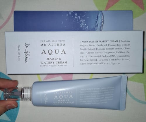 Customer photo review of Aqua Marine Watery Cream