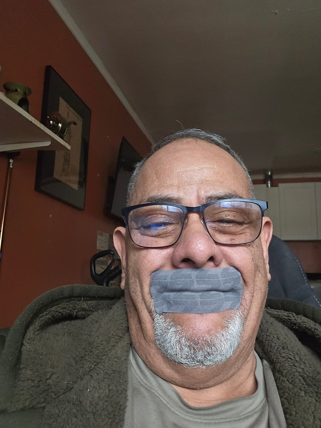 Customer photo review of ZzzTape - Mouth Tape