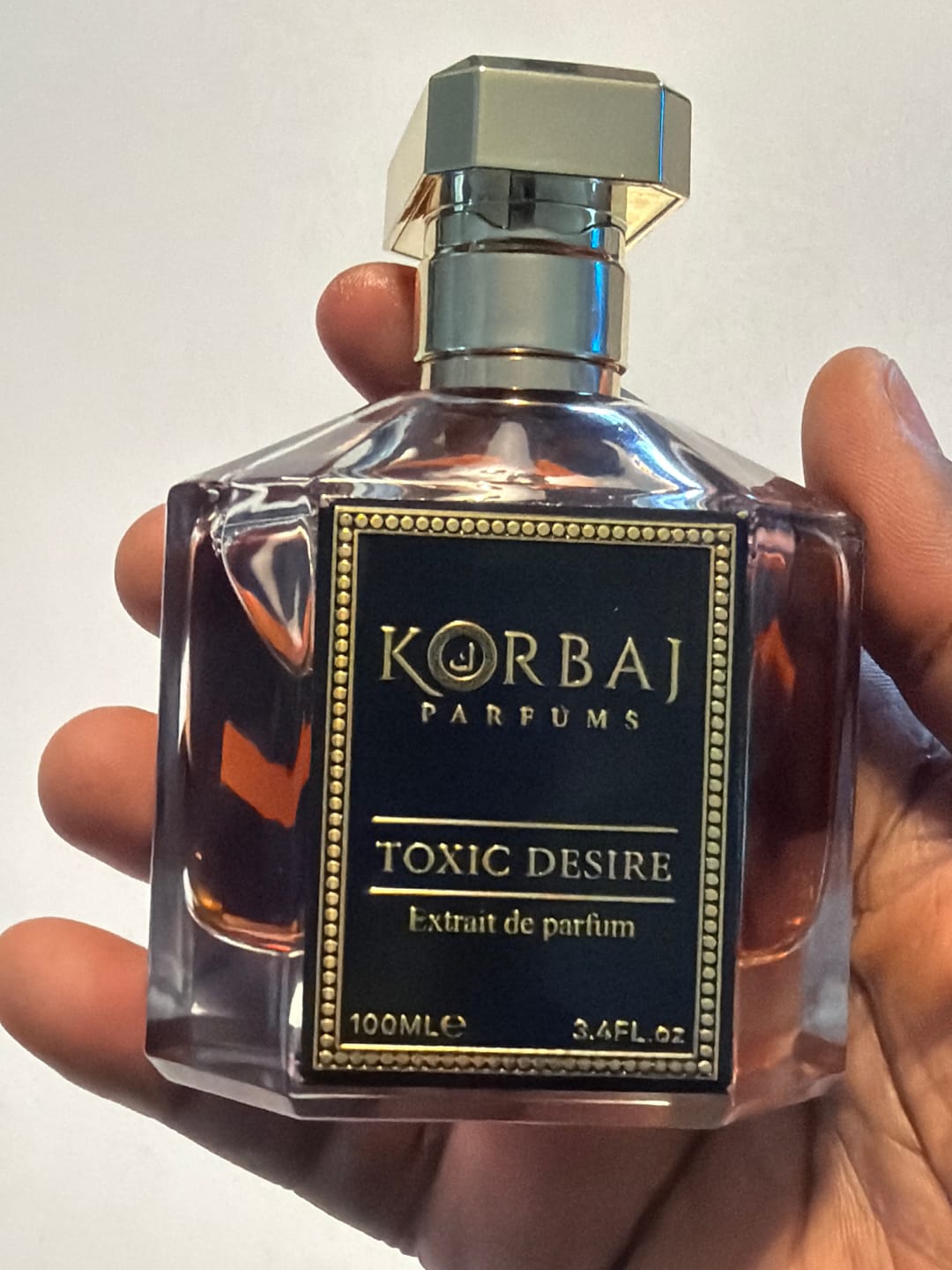 Customer photo review of Korbaj TOXIC DESIRE - Extrait de Parfum 100ml