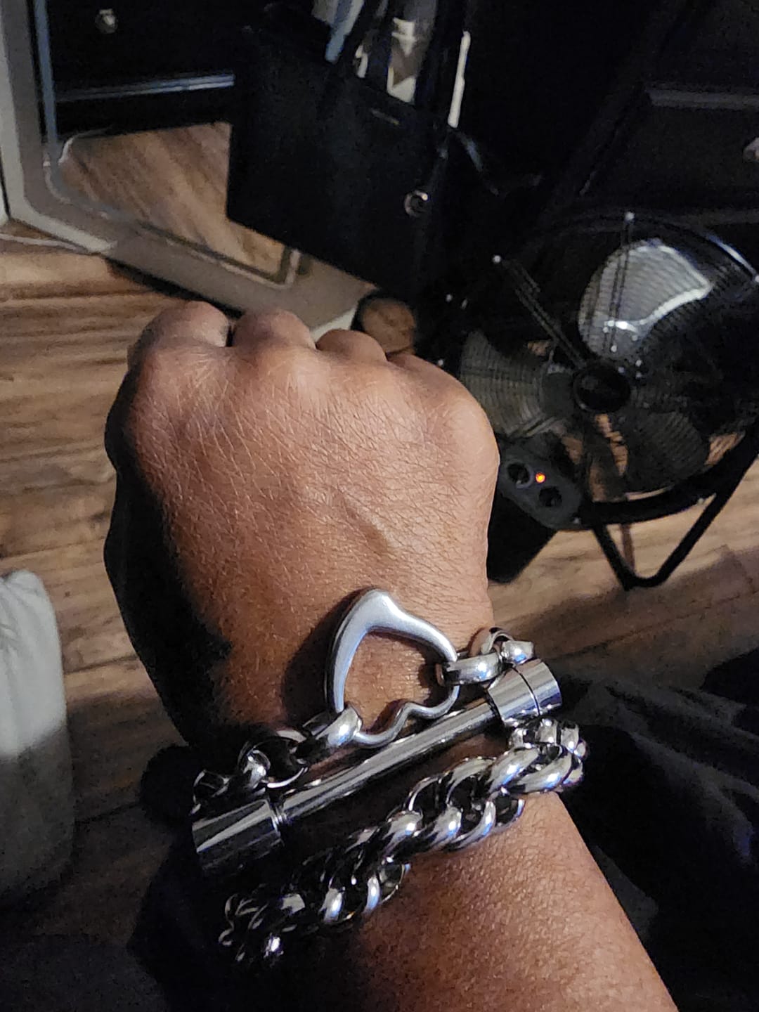 Customer photo review of Audra Bracelet Stack