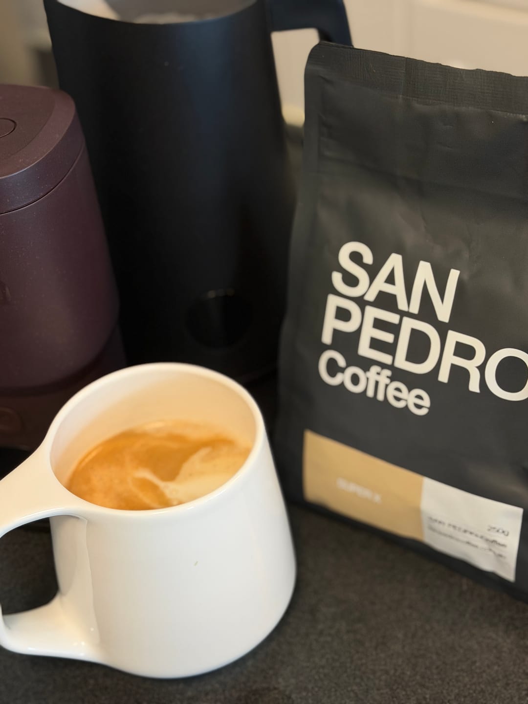 Customer photo review of SUPER X Coffee Blend