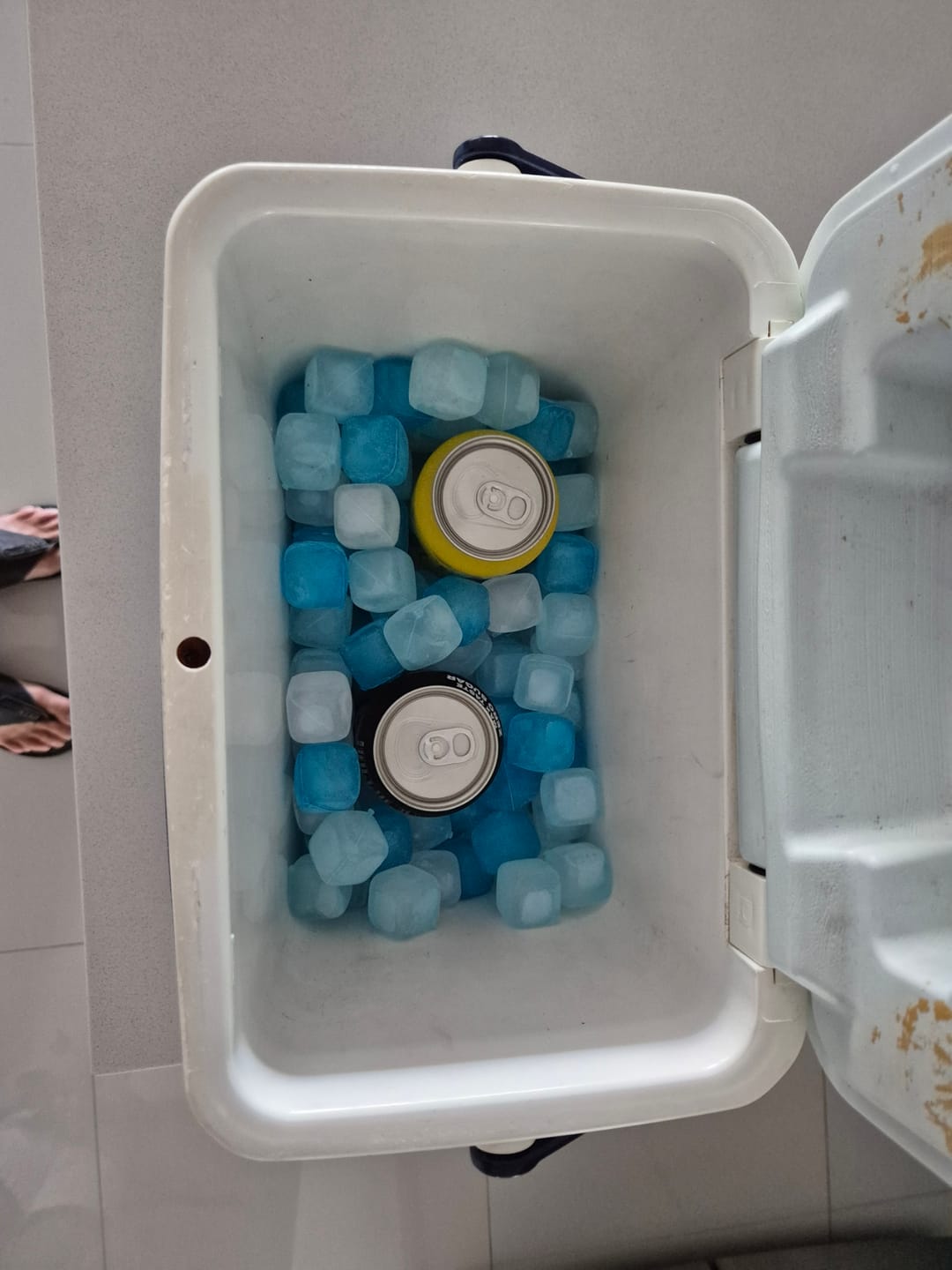 Customer photo review of Mega Freeze Blue - 5kg Bag