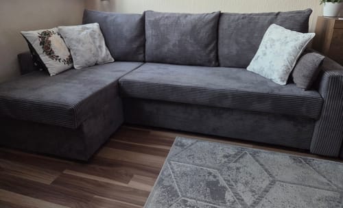 Customer photo review of Narożnik NEO BP sztruks