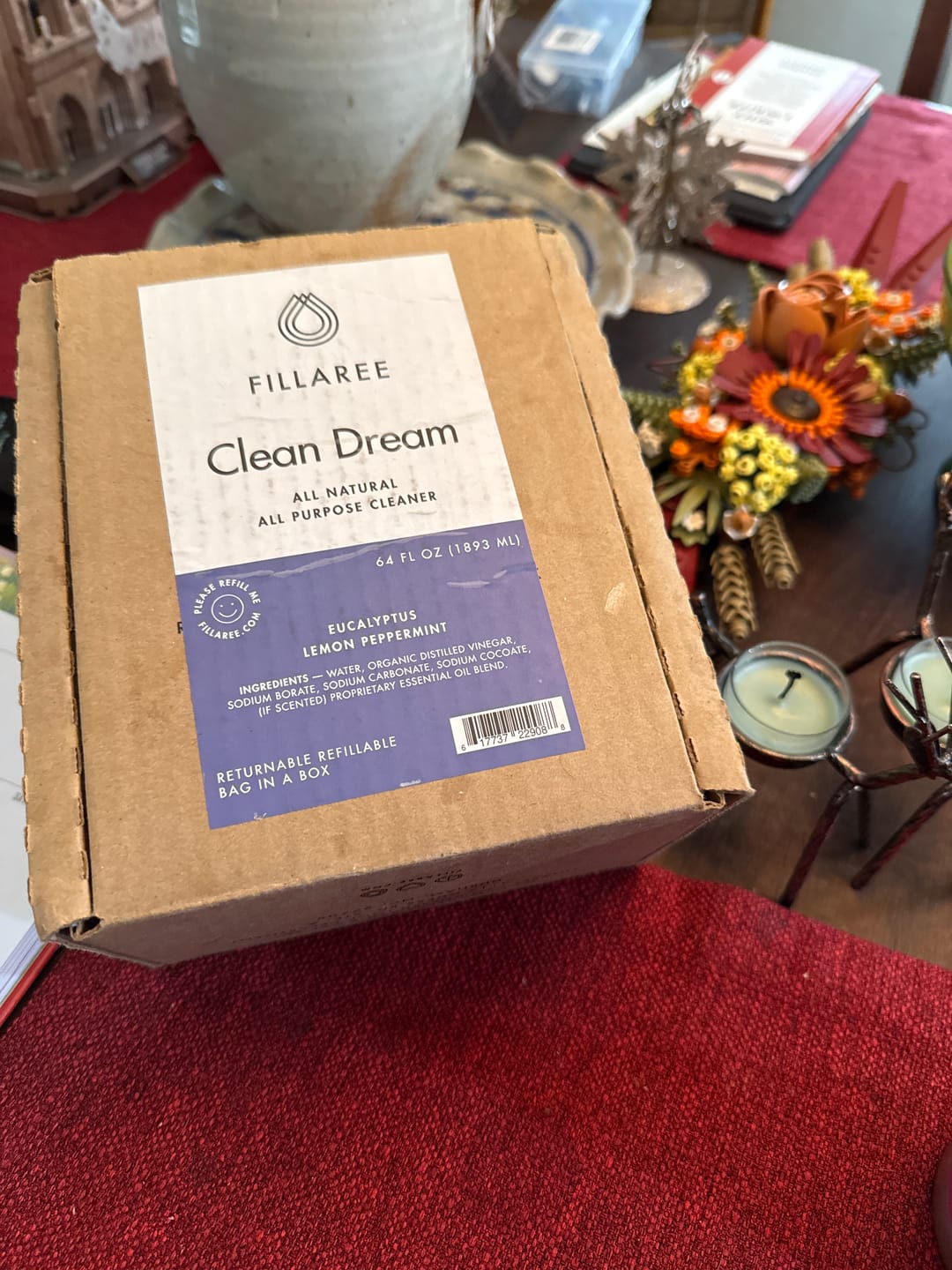 Customer photo review of Clean Dream Bulk Refill - Storefront only