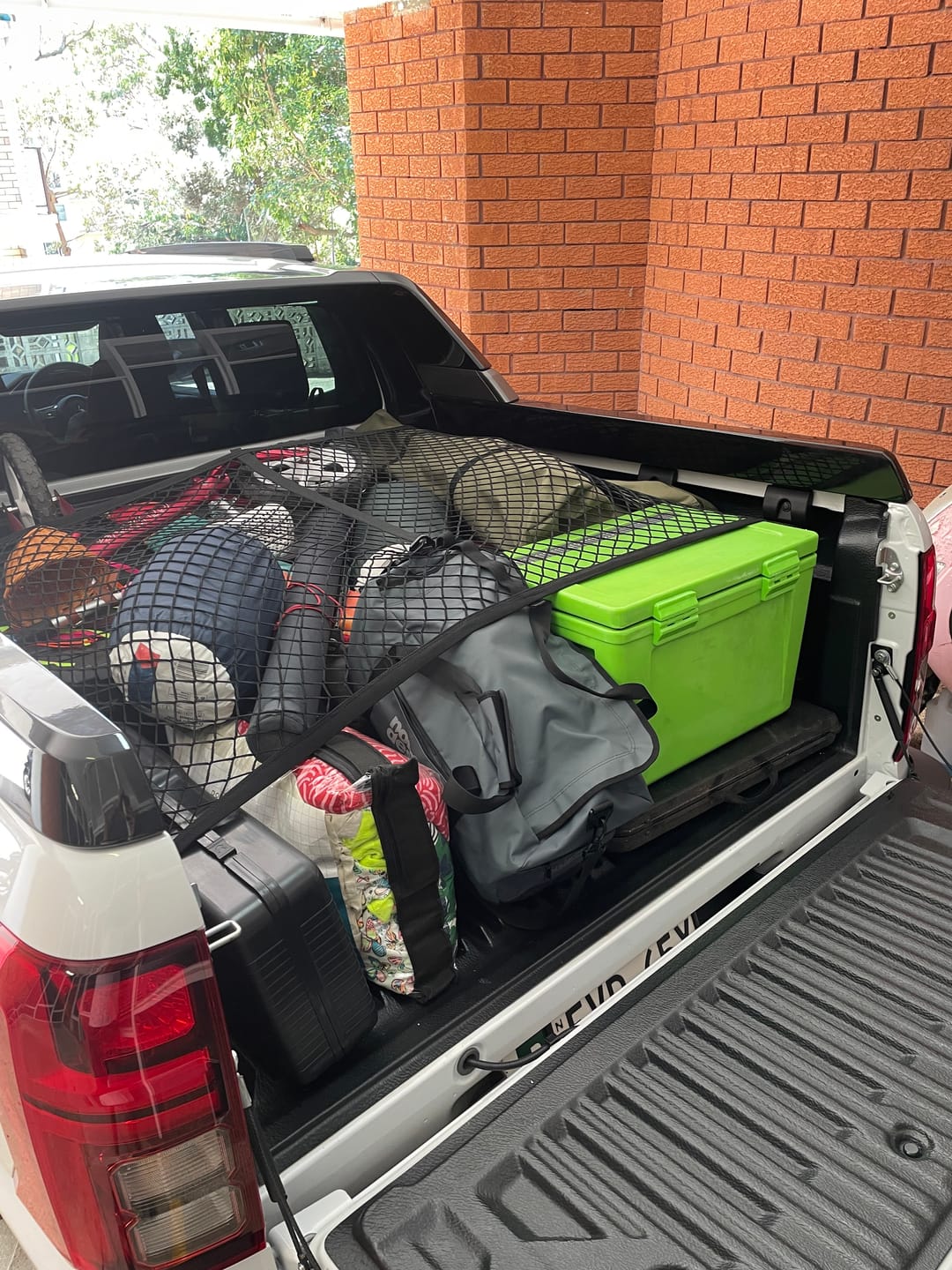 Customer photo review of LOCKEDOWN™ Heavy Duty Elastic Cargo Net