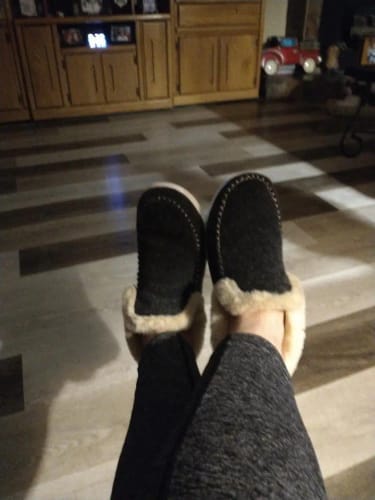 Customer photo review of OrthoComfy - ergonomischer schmerzlindernder Komfortschuh - Plüschgefüttert