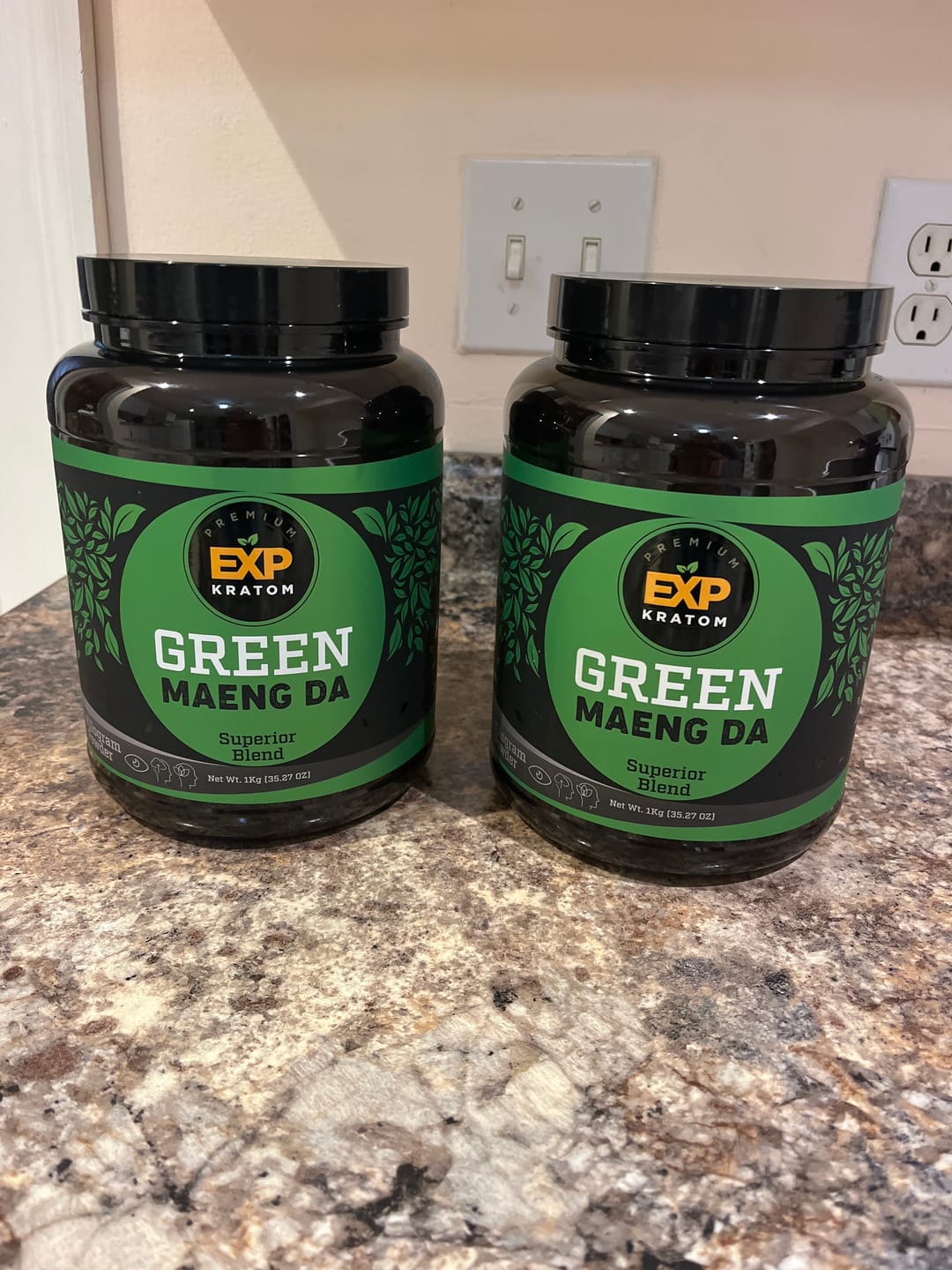 Customer photo review of EXP Premium Green Maeng Da Blend Powder