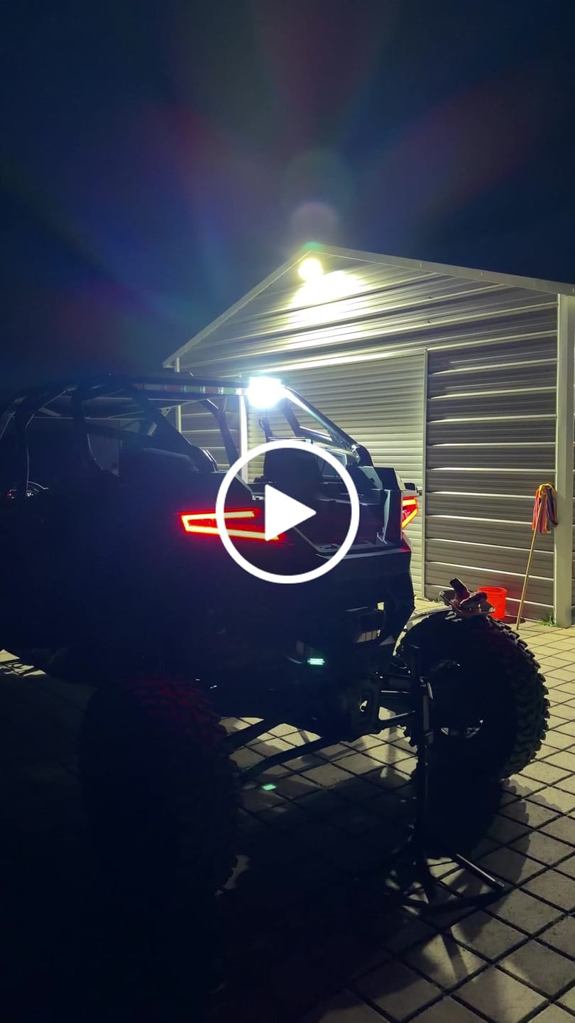 Customer video review of Cob Led Chase Light