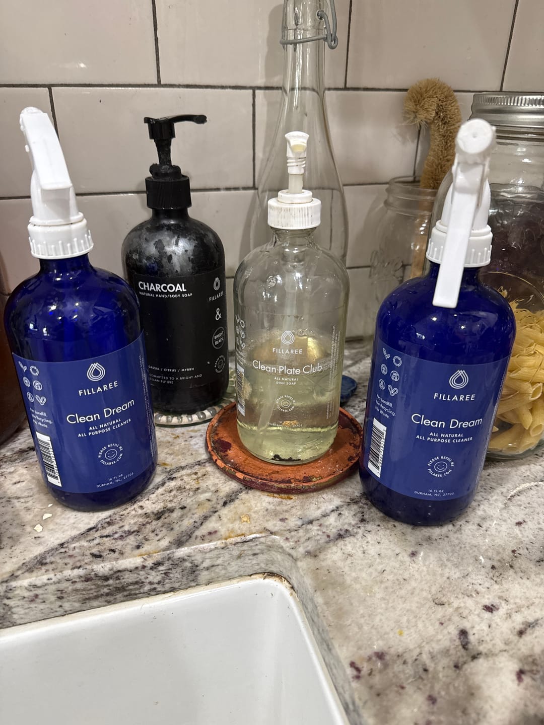 Customer photo review of Clean Plate Club - Dish Soap