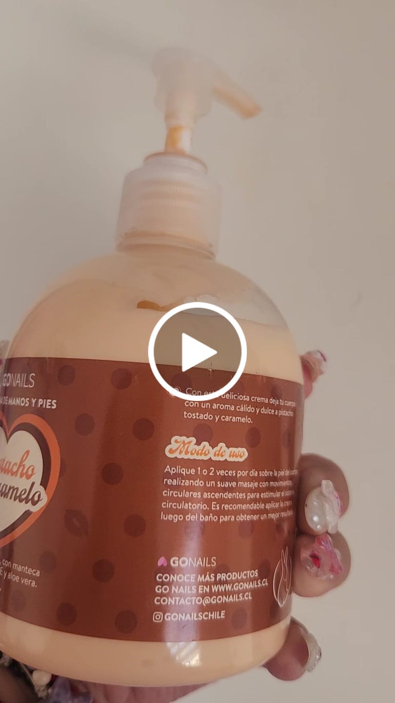 Customer video review of Crema de Manos y Pies - Pistacho y Caramelo