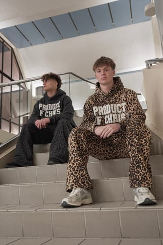 Customer photo review of Black Leopard Hoodie