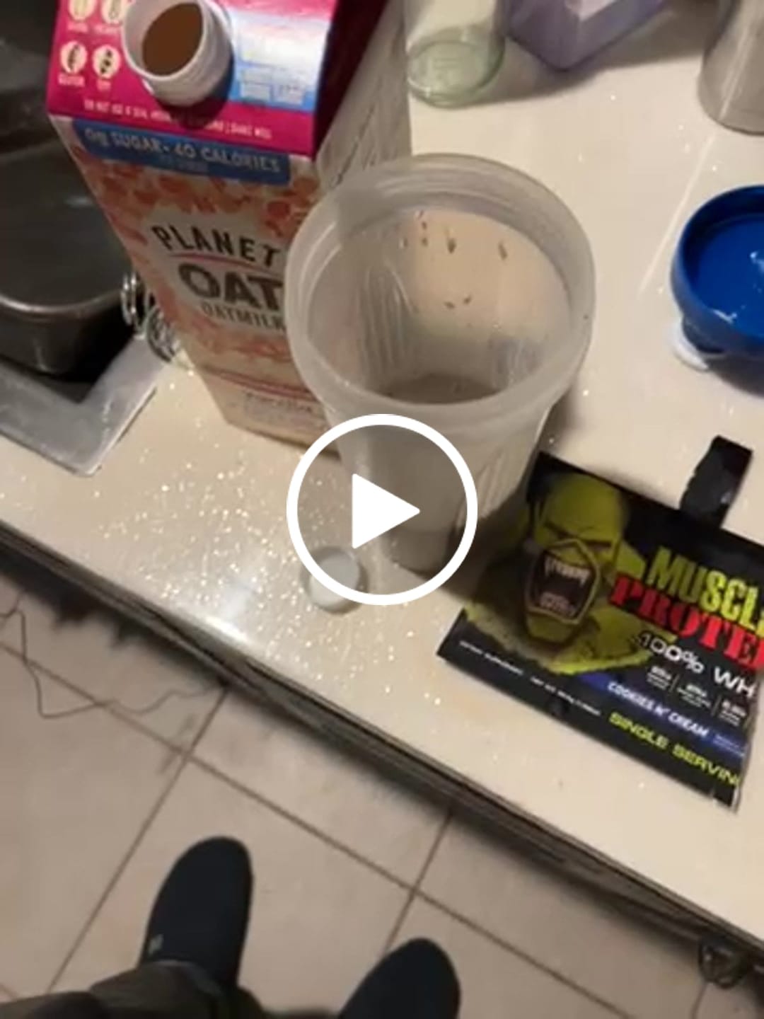 Customer video review of Whey Protein Powder Travel Single Serving