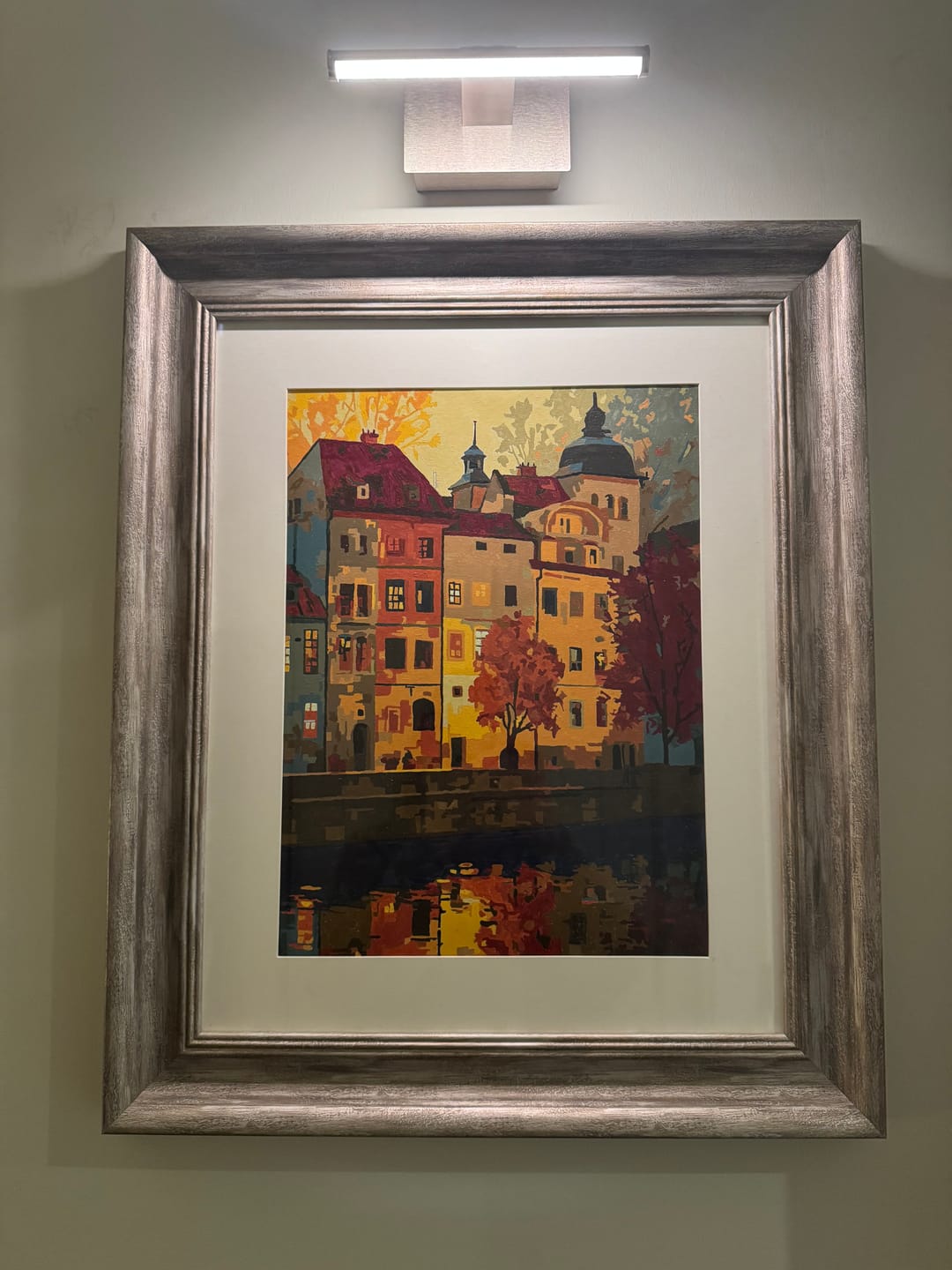 Customer photo review of Prague | Paint by Number