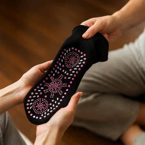 Customer photo review of NeuroWarm - Neurosocken mit selbstwärmender Neurostimulation