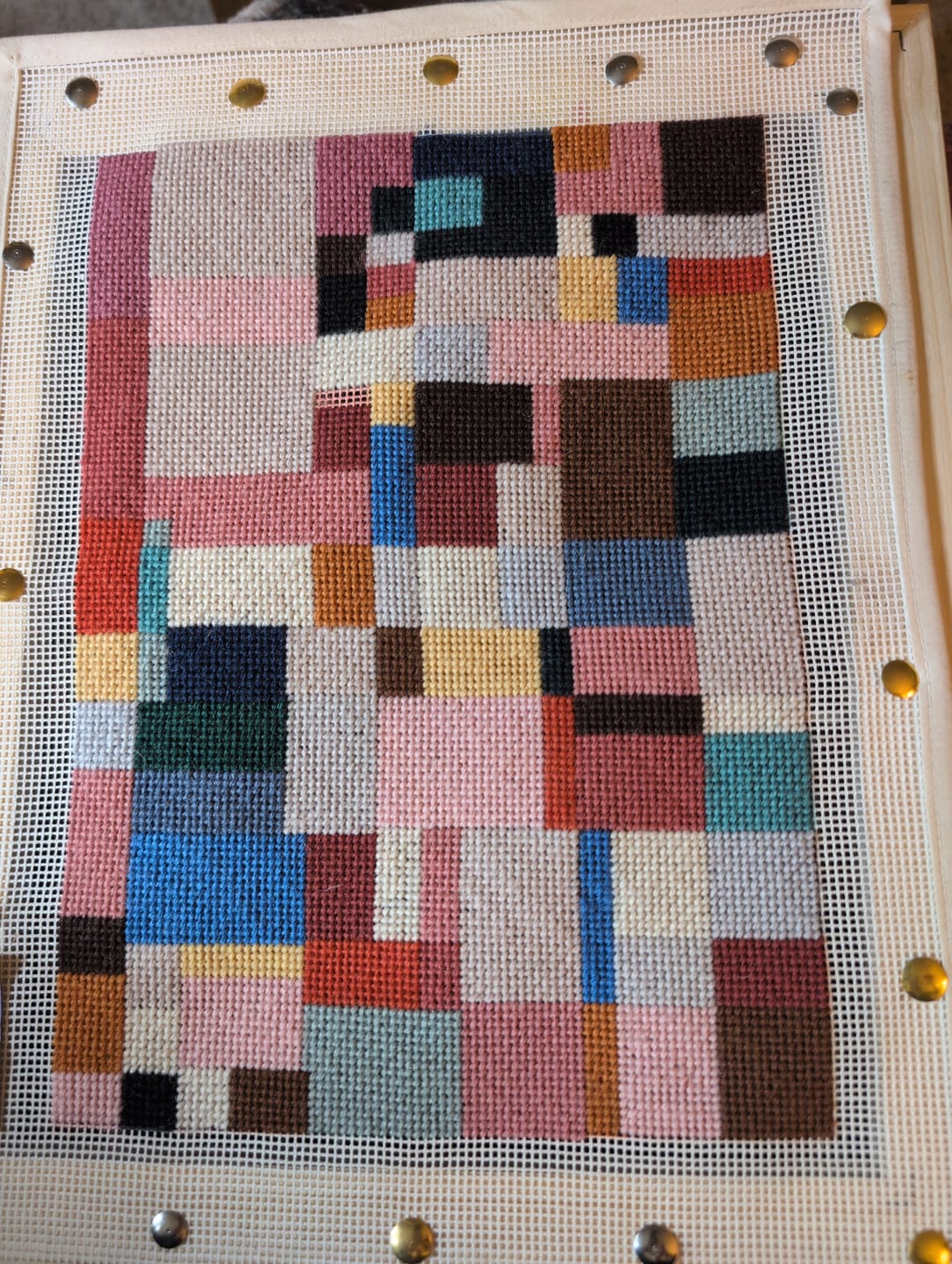 Customer photo review of Couto Needlepoint Kit