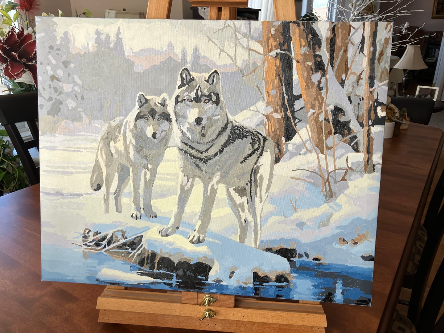 Customer photo review of Snow Wolves