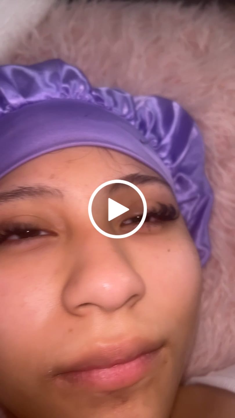 Customer video review of LC Glam Box professional Lash kit