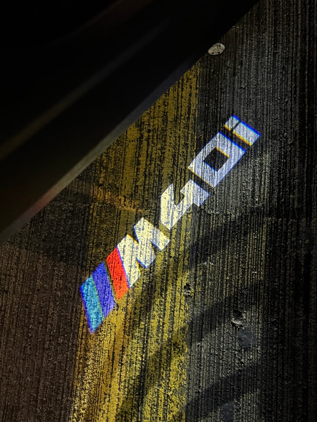 Customer photo review of BMW X SERIES DOOR LIGHTS