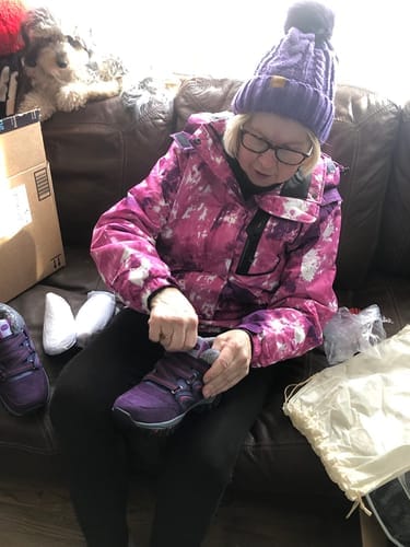 Customer photo review of OrthoFit Winter - ergonomischer, wasserdichter & rutschfester Schmerzlinderungs-Schuh