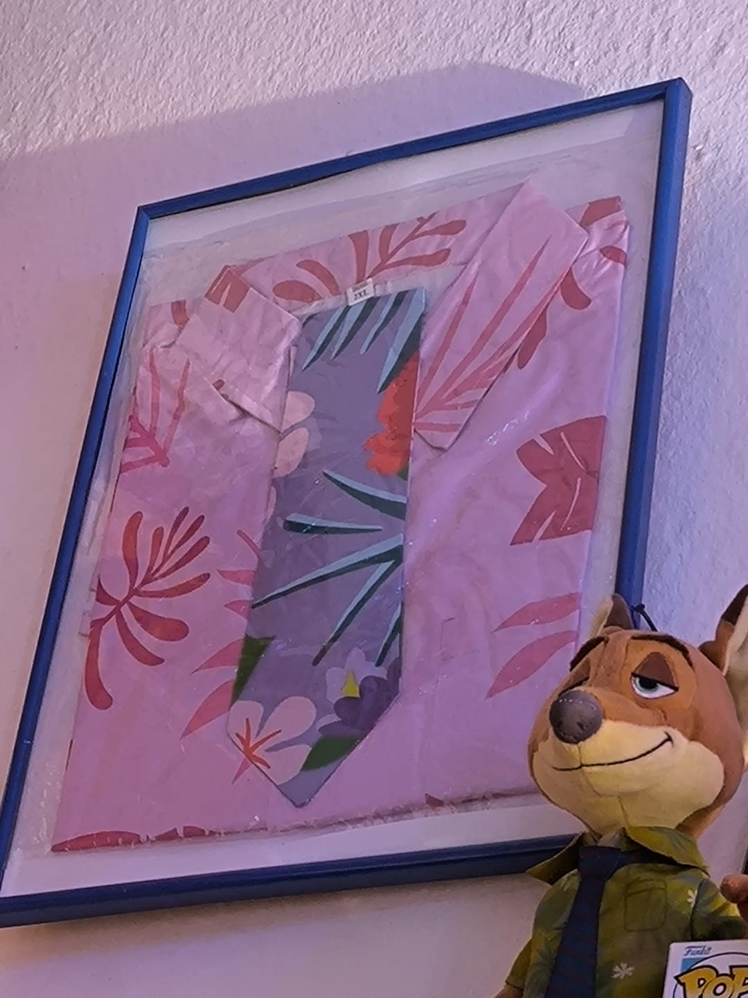 Customer photo review of Zoomania Nick Wilde Rosa Hemd Cosplay Kostüm